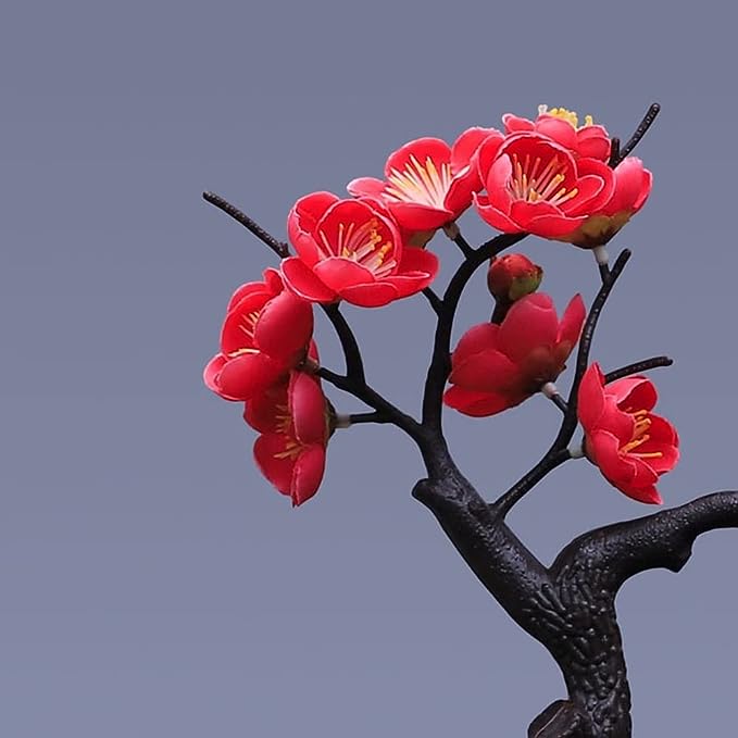 Zen Blossom Water Vase - Soothing Bonsai Decoration with Fountain