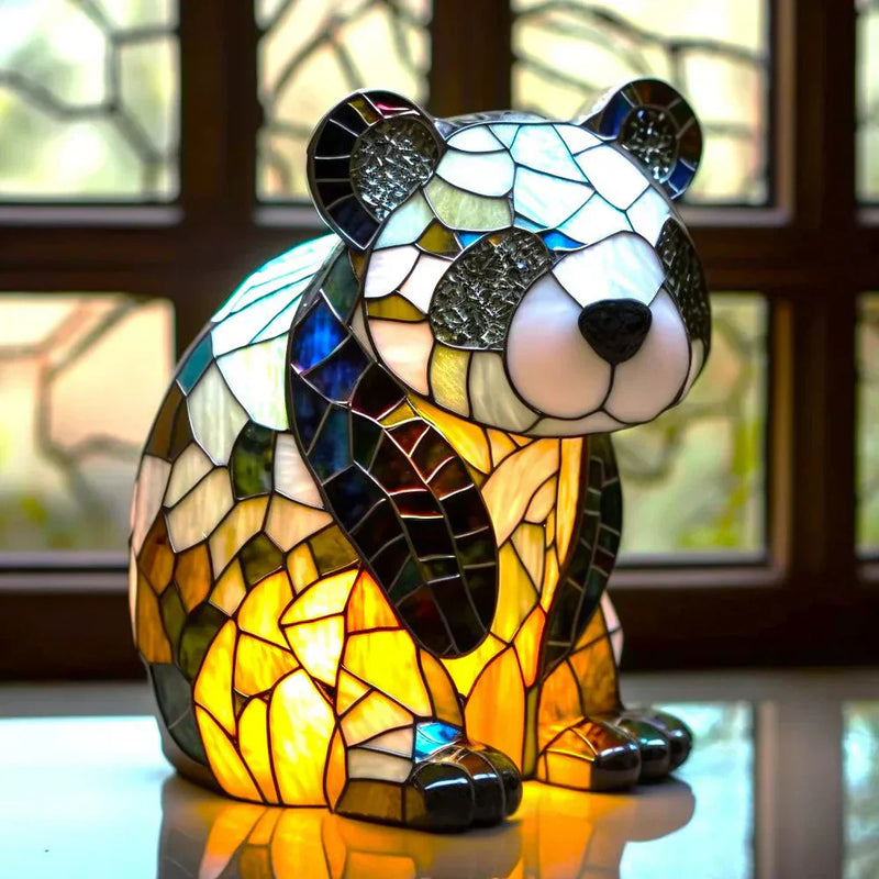 Artistic Glass Mosaic Animal Lamp – Color and Atmosphere in Your Home