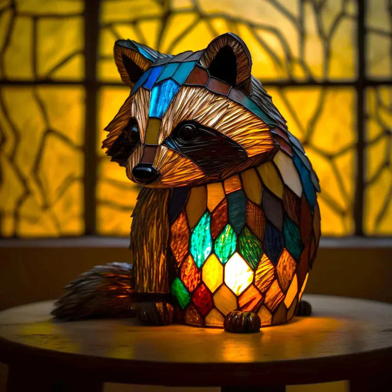 Artistic Glass Mosaic Animal Lamp – Color and Atmosphere in Your Home