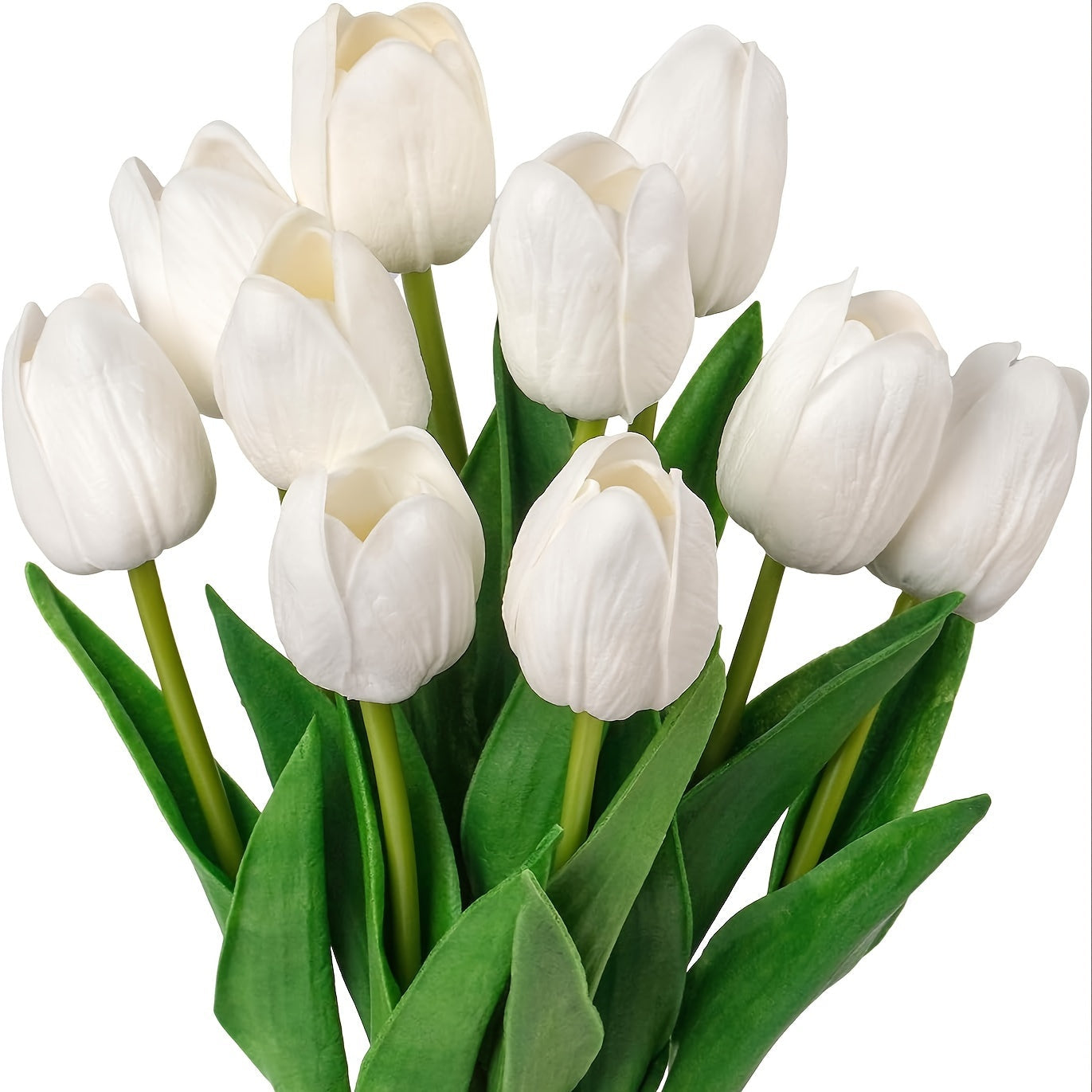 Set of 10 Realistic Tulips – Perfect for Weddings and Interior Decoration