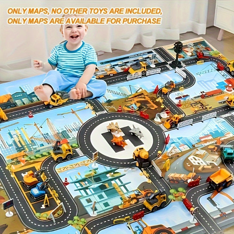 Build and Adventure Playmat – For Little Explorers and Creative Players