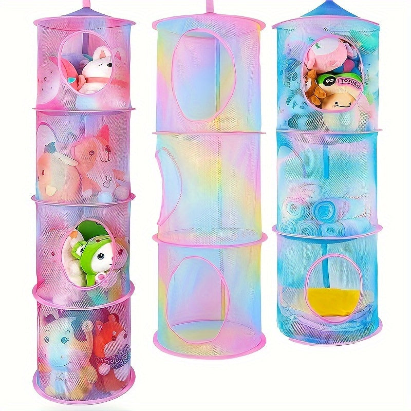 TidyTower 4-Layer Storage Net - Space-Saving and Multifunctional