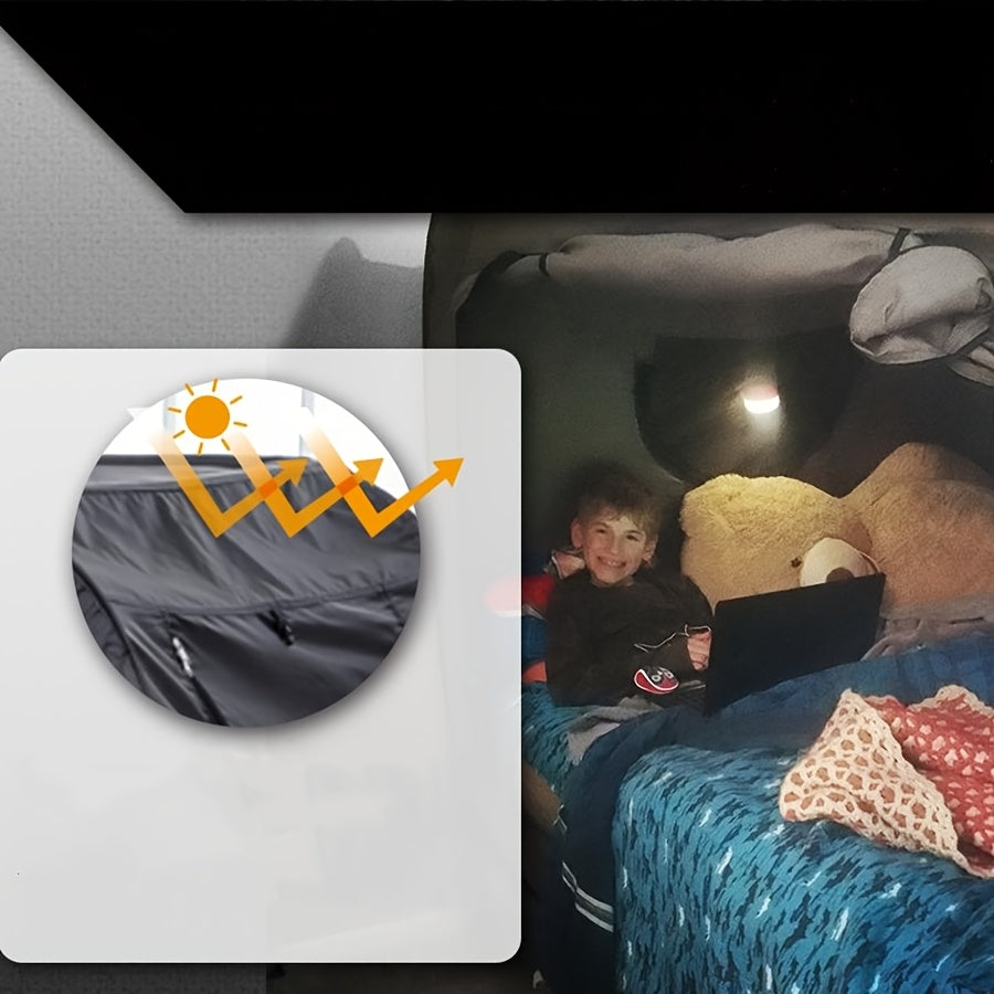 CozyNest Folding Tent Bed – Protection and Rest Within Reach