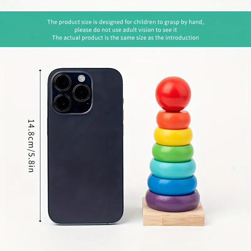 Colorful Wooden Toy Set - Educational Toys for Children