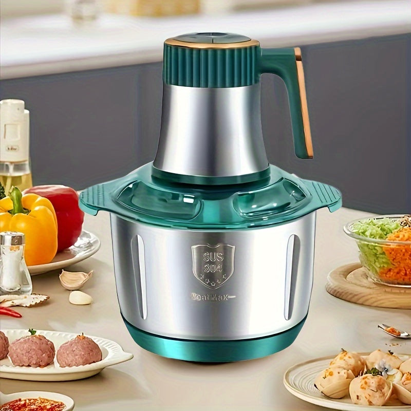 Powerful Stainless Steel Meat Grinder and Vegetable Slicer – Multifunctional Kitchen Machine