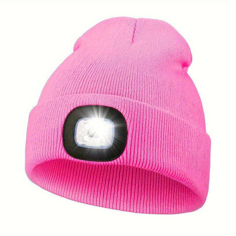 LED Beanie for Kids - Hands-Free and Illuminated