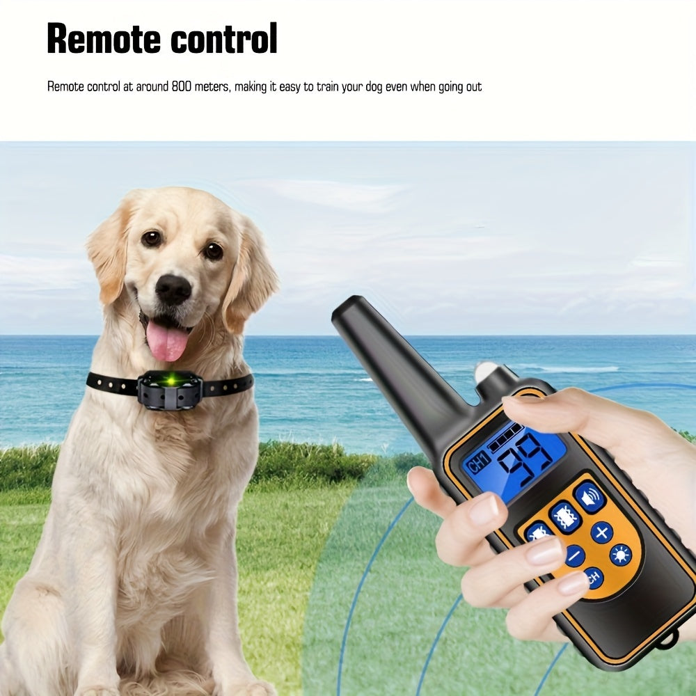 Smart Trainer Pro – Rechargeable Remote Dog Collar with Beep & Vibration