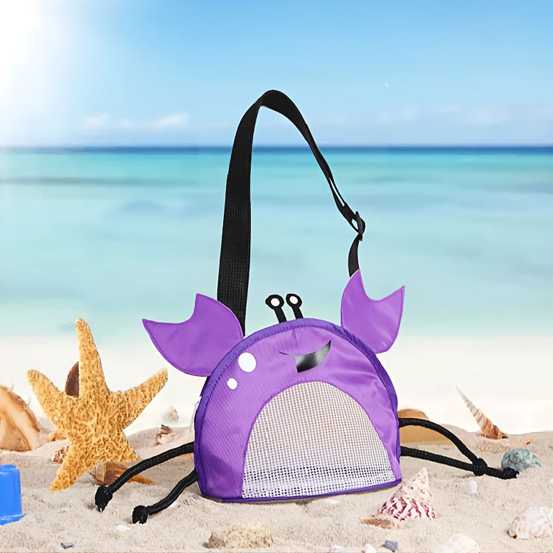 Cute Lobster Shoulder Bag – Playful, Lightweight Beach Bag for Kids with Adjustable Shoulder Strap
