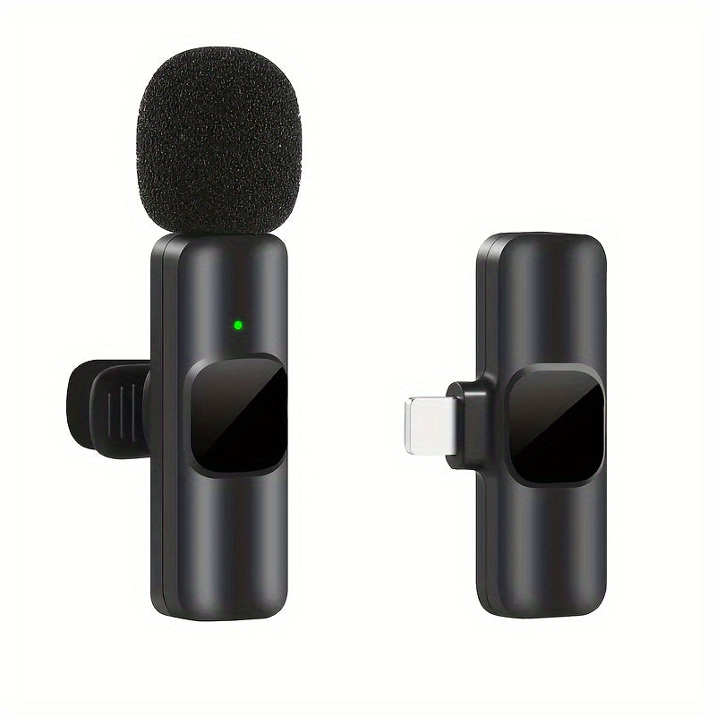 Professional Wireless Lavalier Microphone - Perfect for Video Recordings and Live Streaming