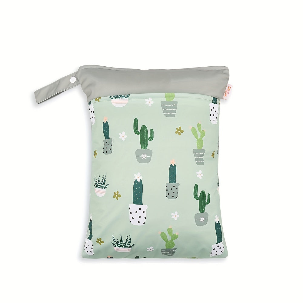 Reusable Waterproof Bag – Perfect for Diapers, Swimwear, and More