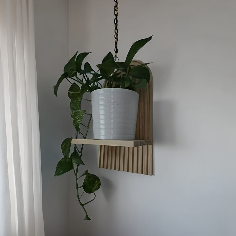 Boho Rainbow Wall Shelf - Stylish Storage for Any Room