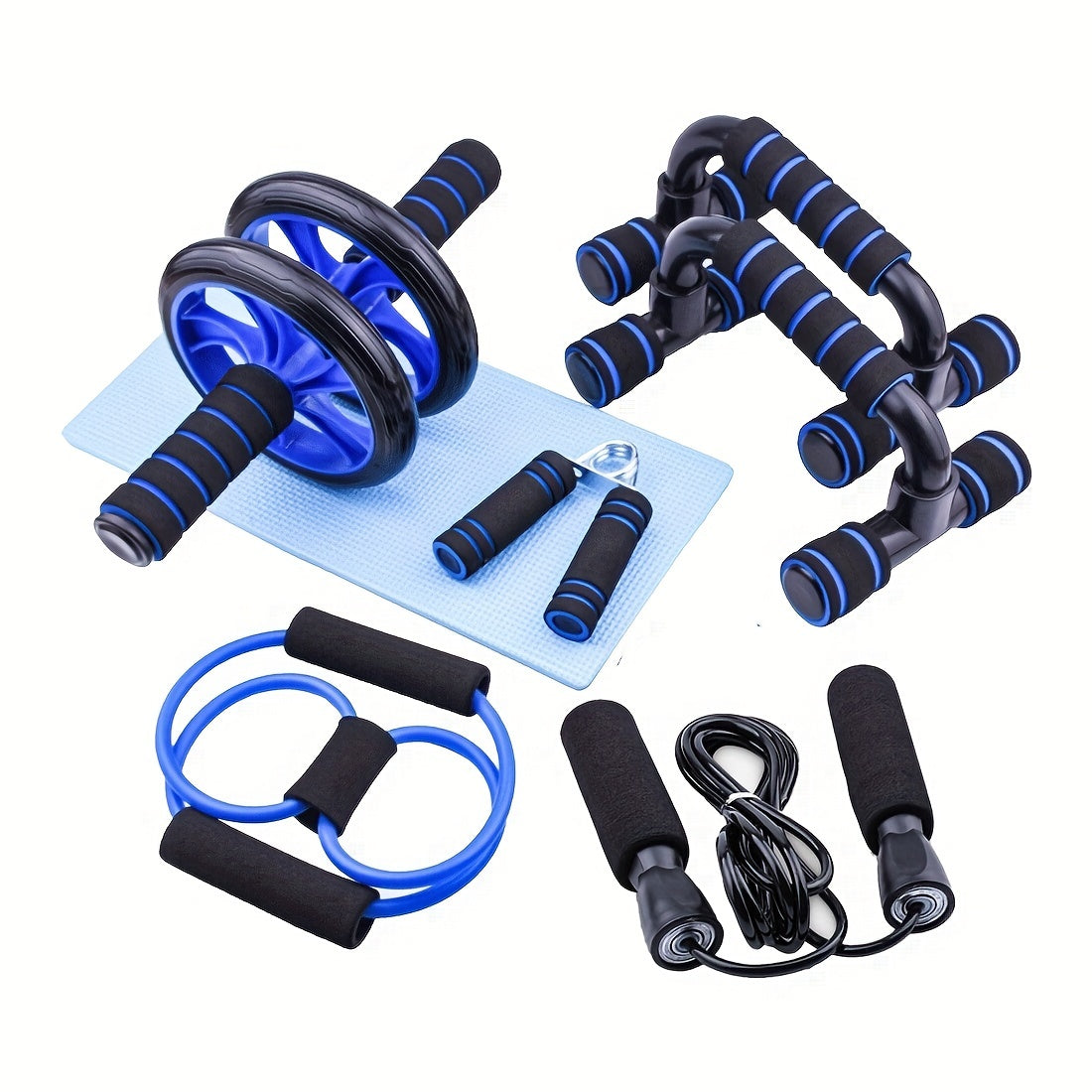 CoreMax Fitness Set – 7-Piece Training for Strong Abs and Core