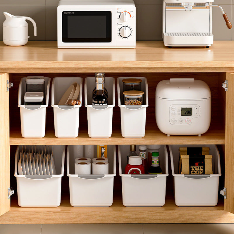 Multifunctional Storage Baskets with Curved Design - Stylish Solution for Home Organization