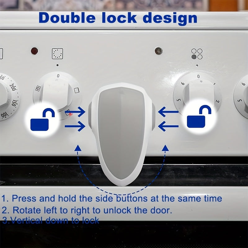 Baby Safety Oven Lock - Keep Your Little Ones Away from Dangerous Kitchens