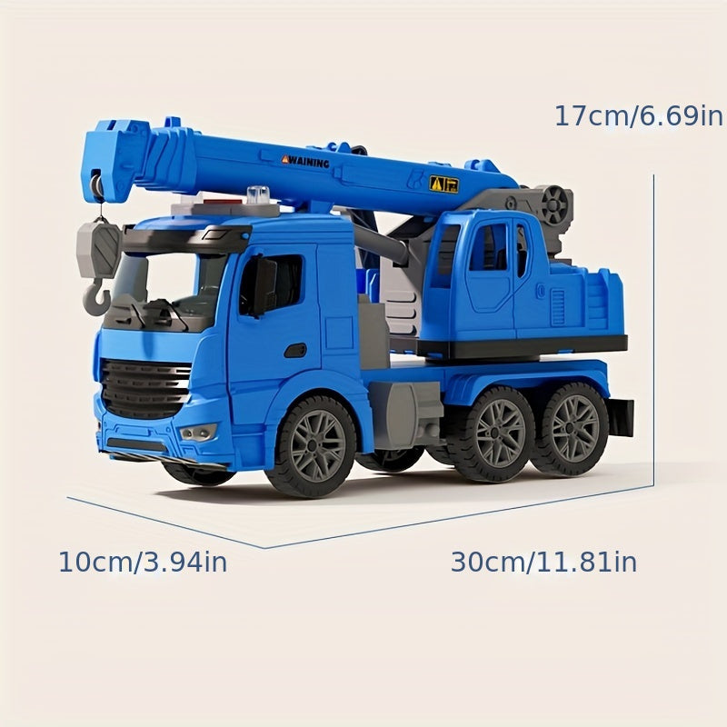 Powerful Crane Truck - Playful Fun with Sound and Light