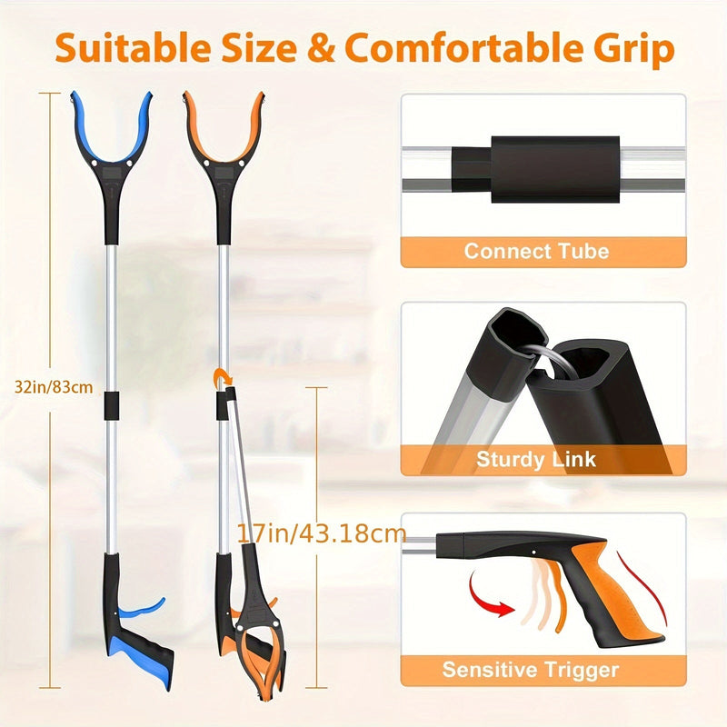 Comfort Grip Reacher with Rotation – Light and Handy for Effortless Reaching