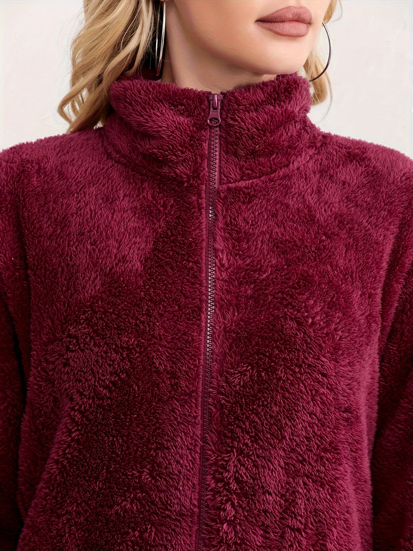 Sanne Teddy Fleece Jacket - Soft and Comfortable for Cold Days