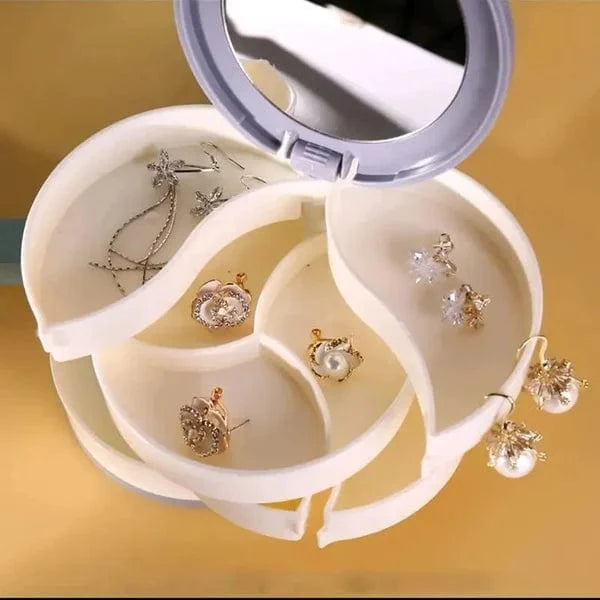 Rotatable Jewelry Storage Box (4 Layers)