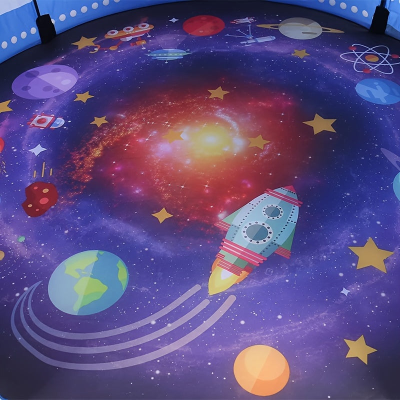 Galaxy Explorer Pop-up Play Tent - Space Theme for Outdoor and Indoor