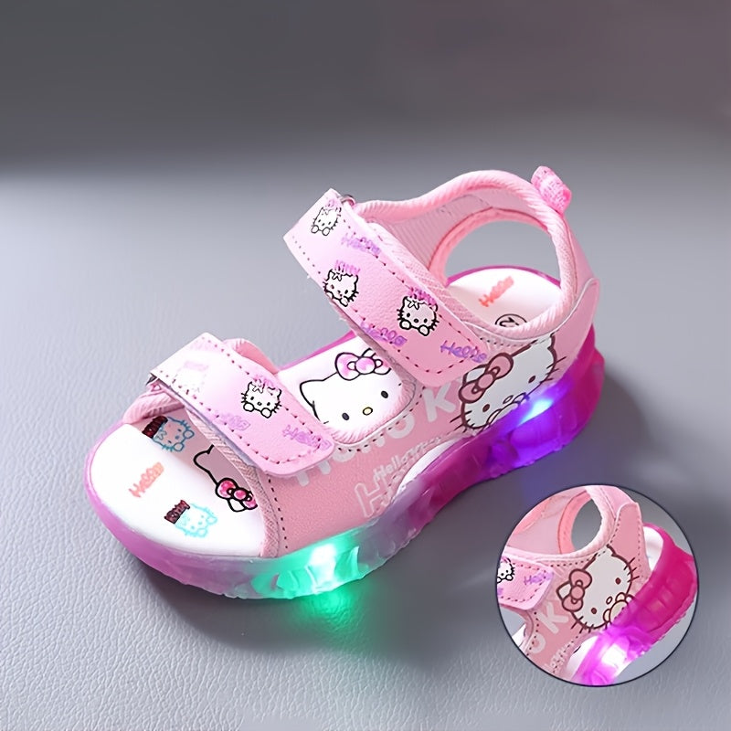 Hello Kitty Light-Up Summer Sandals – Playful and Comfortable for Kids