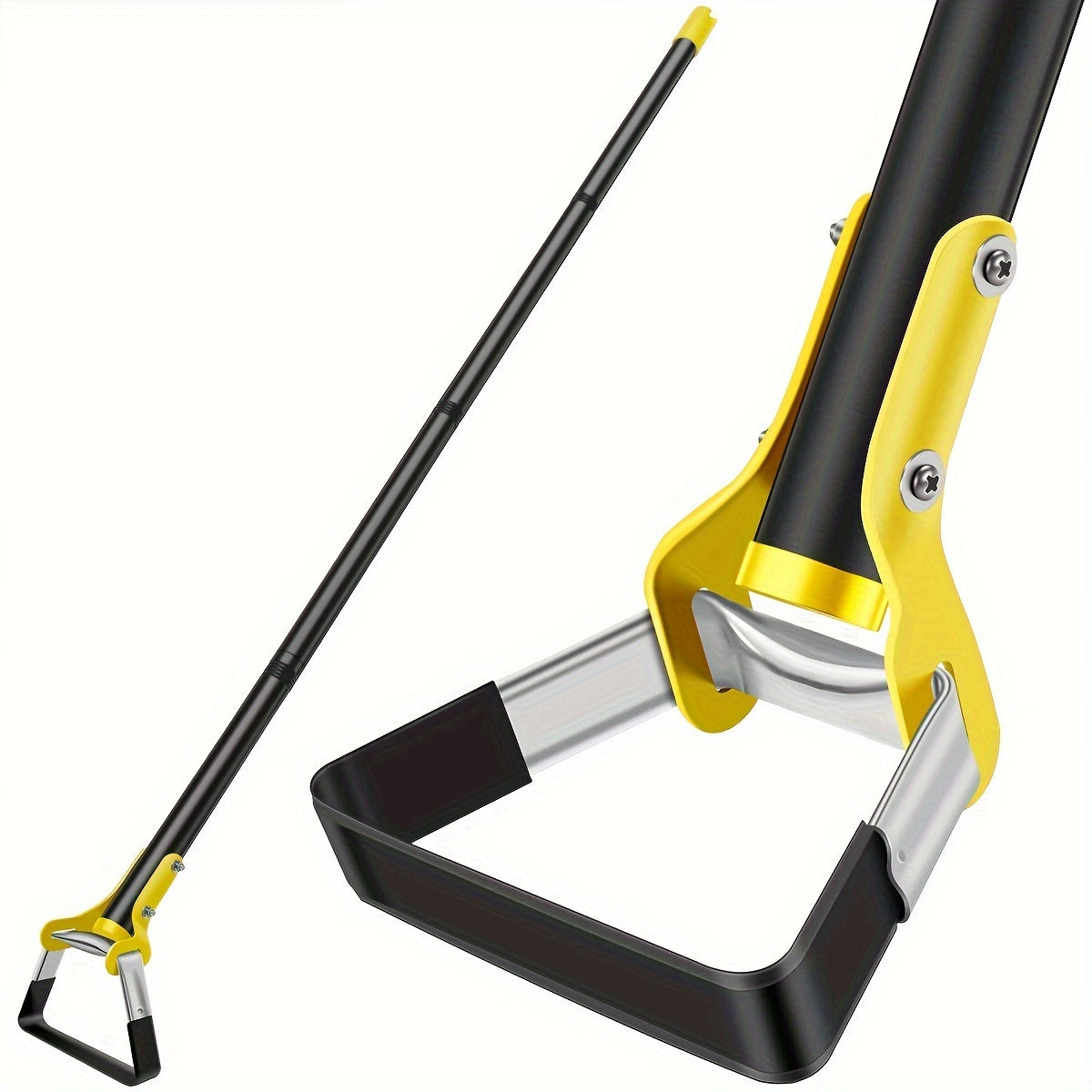 Stainless Steel Ergonomic Garden Tool with Triangular Head – For Weeding and Soil Cultivation