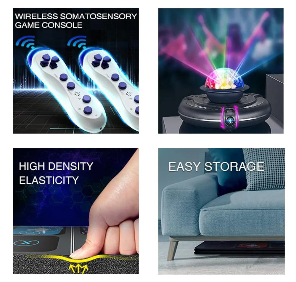 DanceMaster Interactive Dance Mat – Fitness & Fun for the Whole Family
