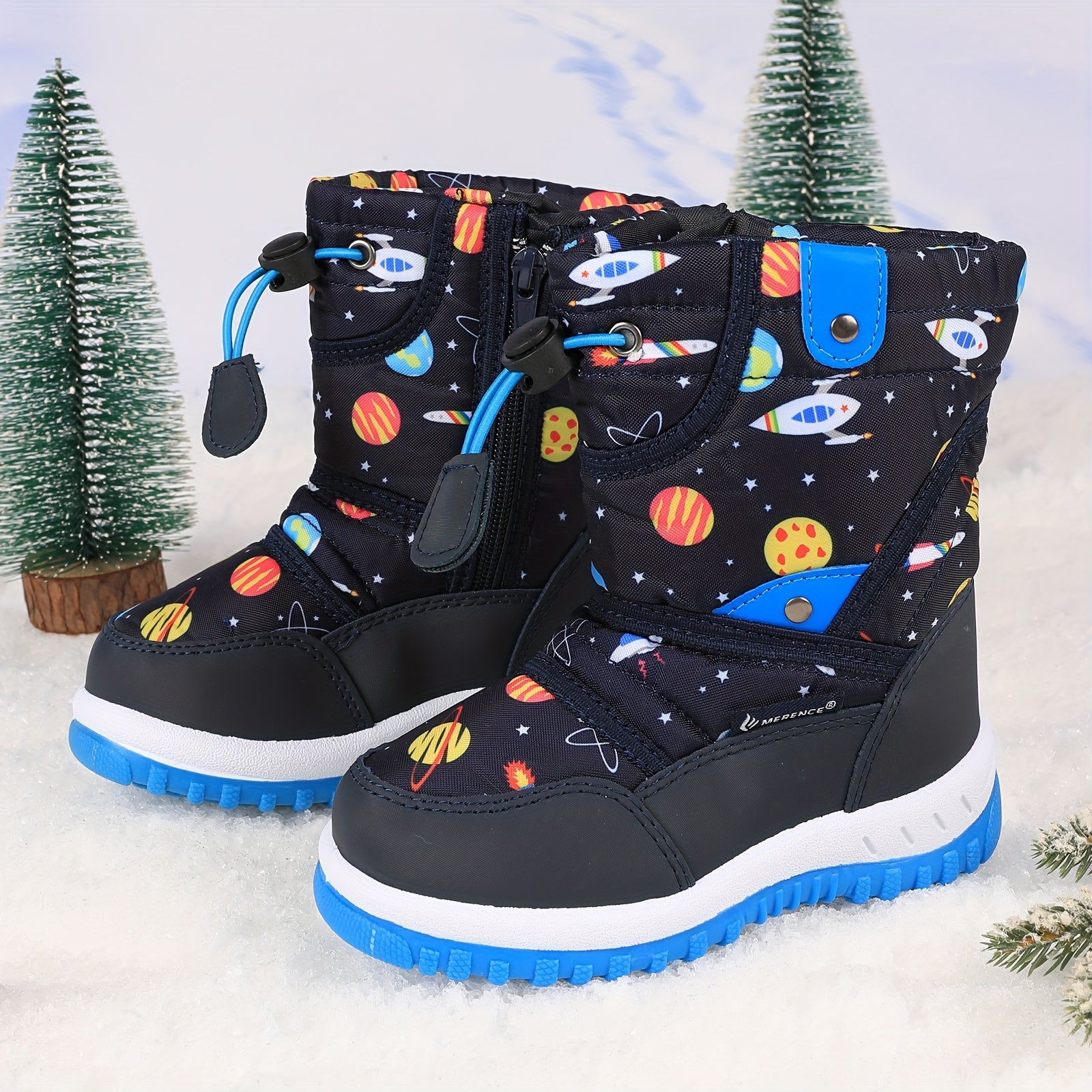 Cheerful Winter Boots for Children - Warmth and Fun in the Snow