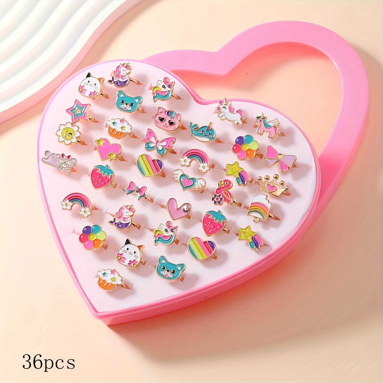 Princess Rings Set - For Creative Kids