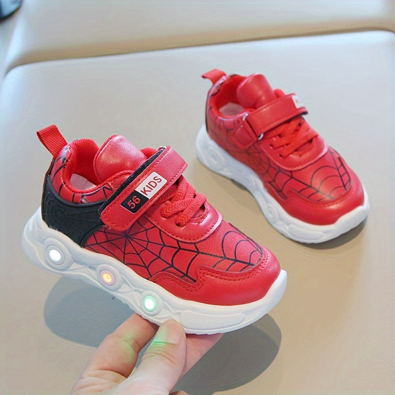 Spider-Net LED Sneakers - For Adventurous Kids