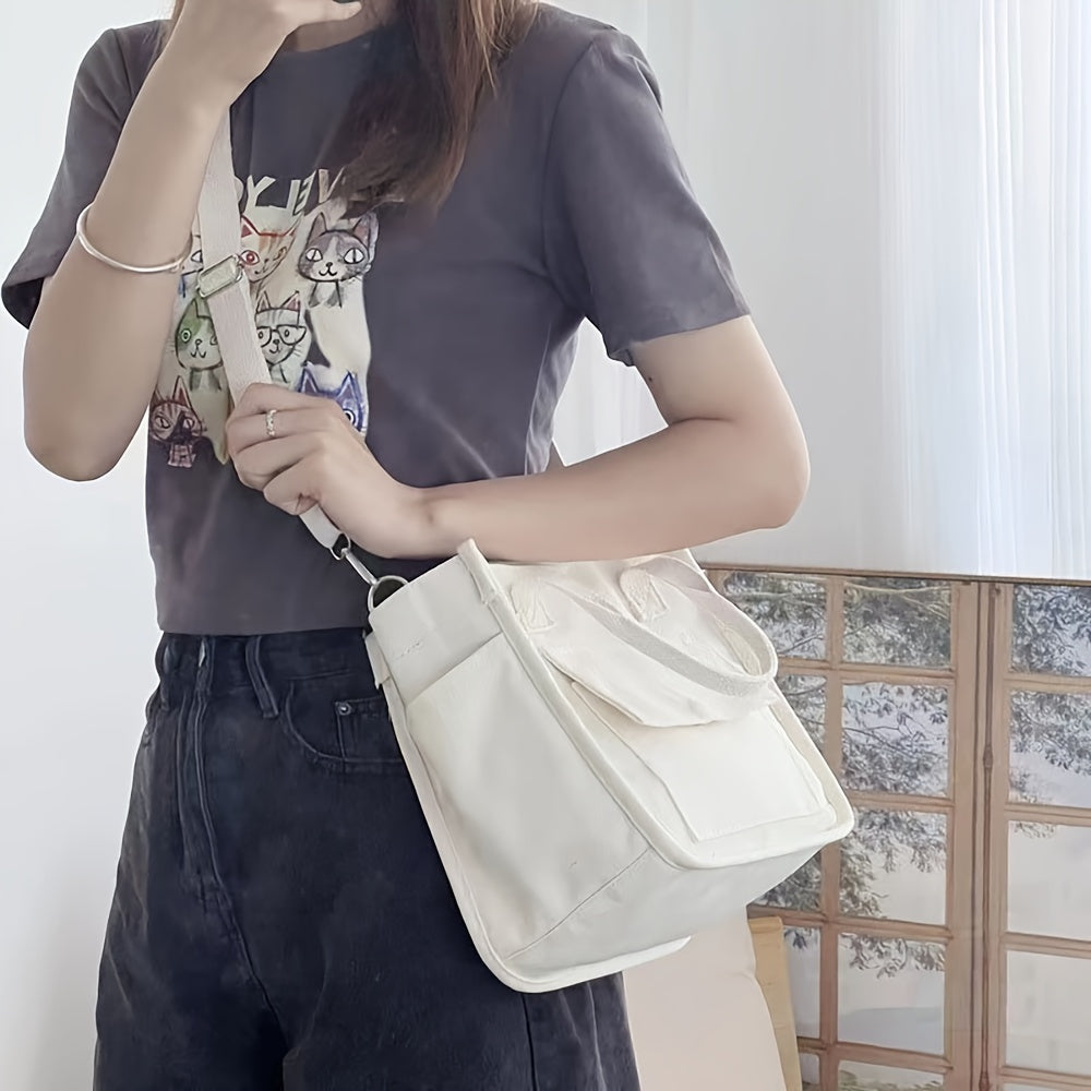 SmartCarry Portable Shoulder Bag – Magnetic Closure with Multiple Pockets