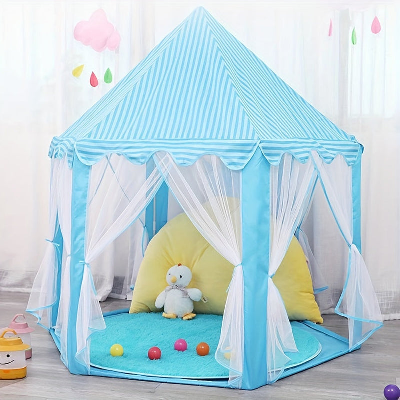 Pink Princess Castle Tent – For Indoor and Outdoor Play