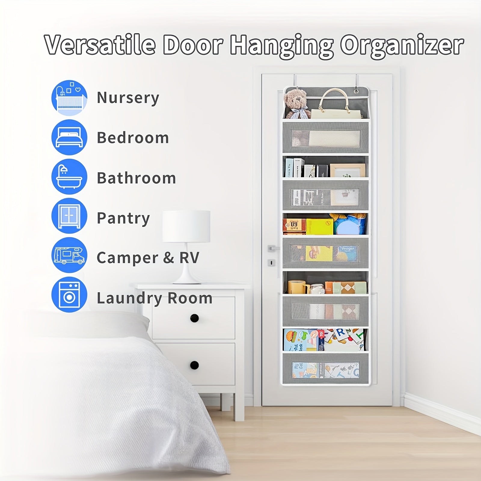 Hanging Storage Organizer with 3 Levels – Practical and Spacious for Any Room