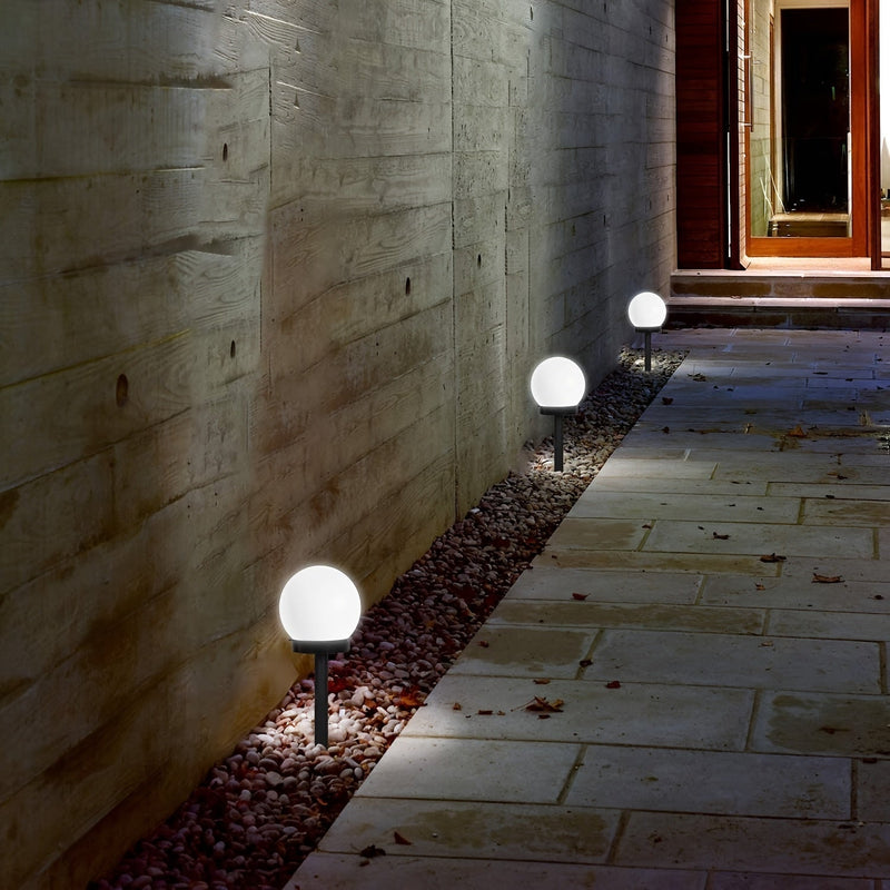 Solar LED Garden Lights – Spherical Lighting for Paths and Gardens