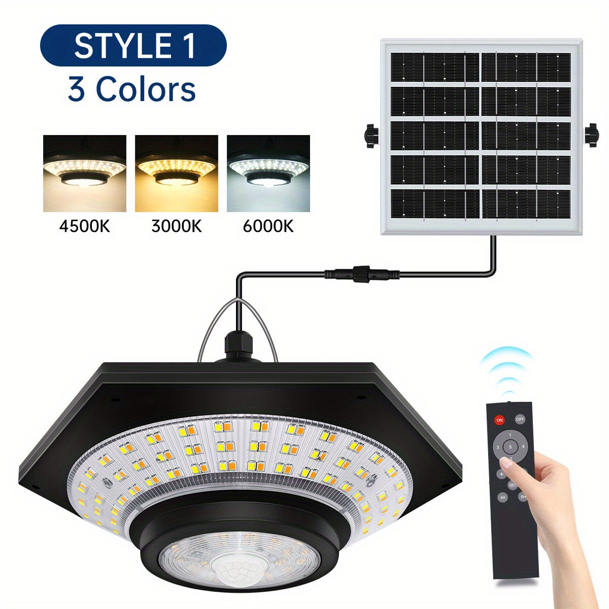 Smart Solar Hanging LED Lamp – Bright, Safe, and Energy-Efficient