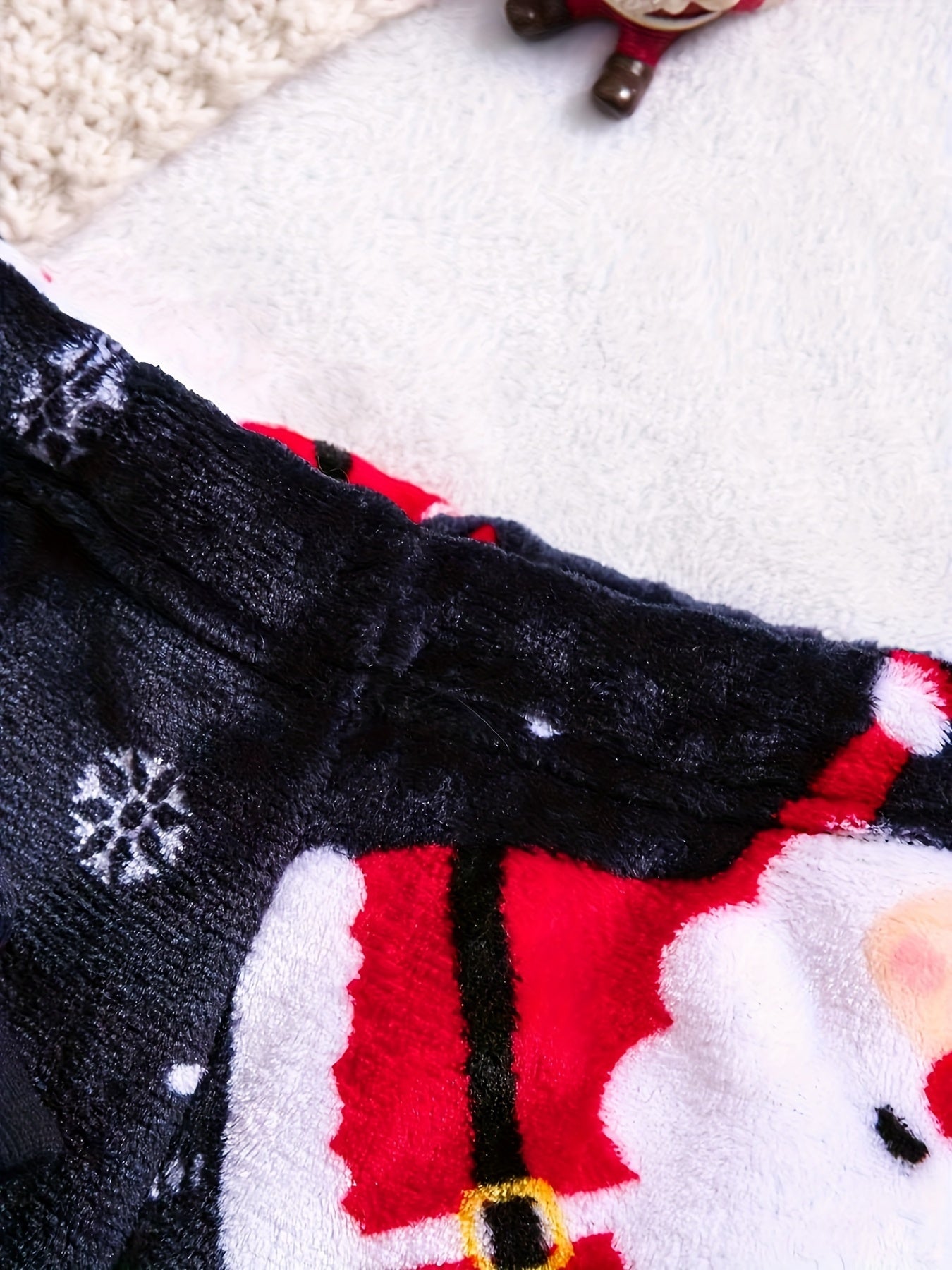 Cute Christmas Fleece Set for Kids - For a Festive Look