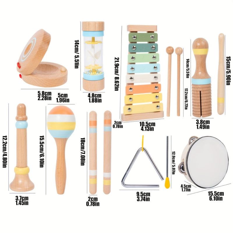 Educational Musical Instruments Set - Perfect for Creative Development