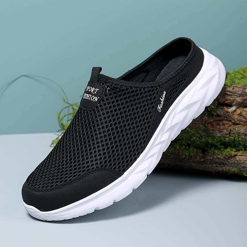 Men’s Breathable Slip-On Shoes – Lightweight Mesh Comfort