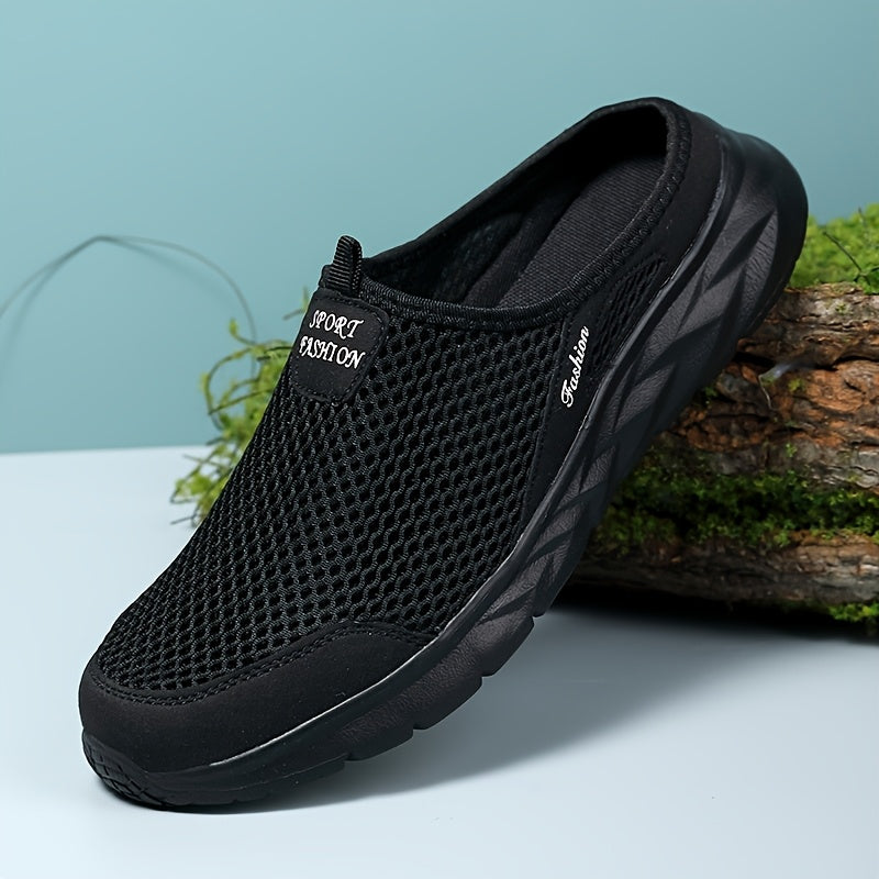 Men’s Breathable Slip-On Shoes – Lightweight Mesh Comfort