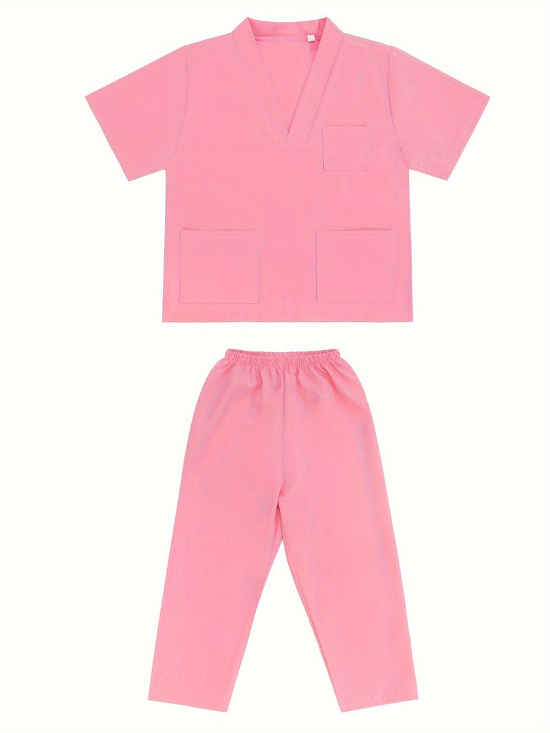 Kids Doctor Costume Set – 9-Piece Set with Stethoscope and First Aid Bag