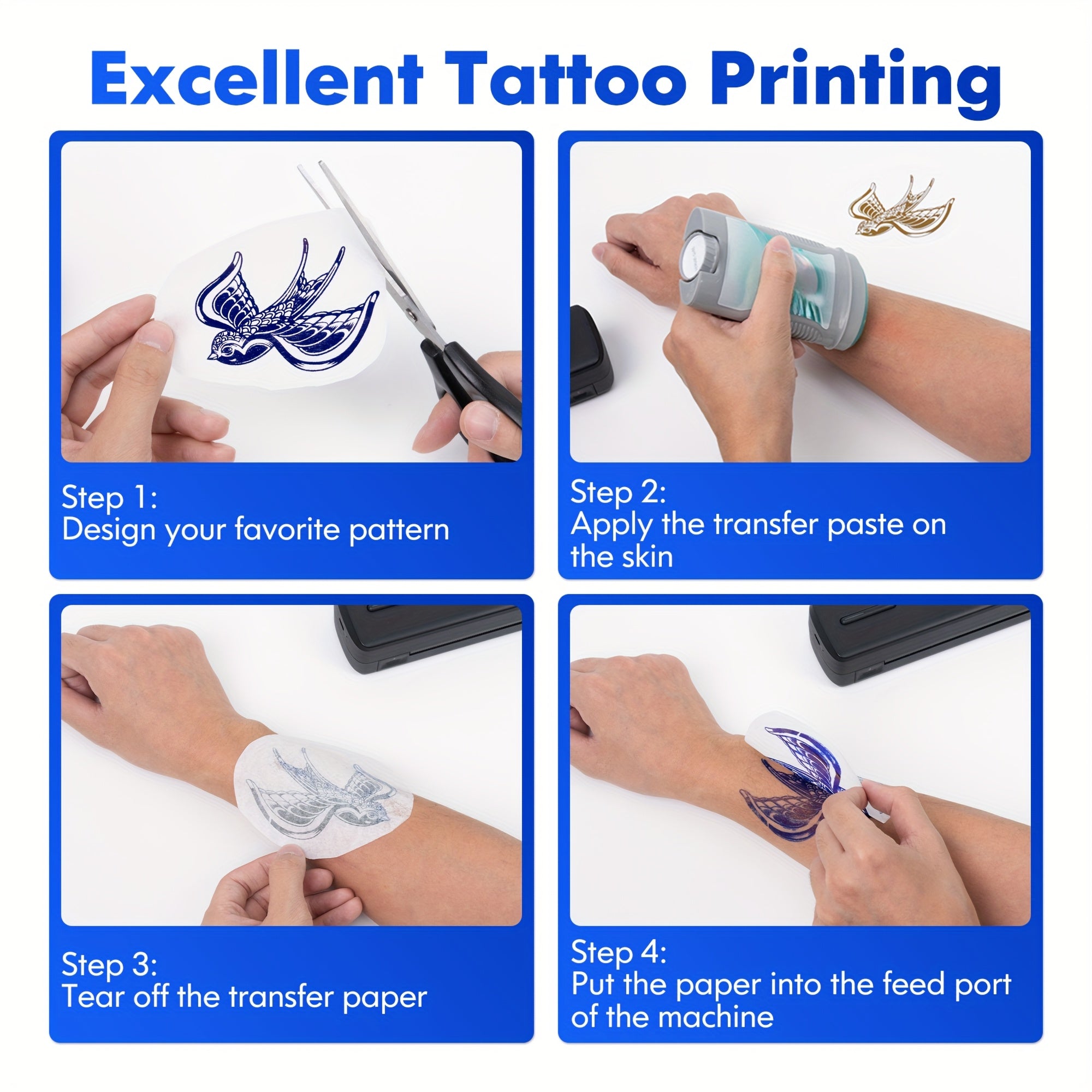 MiniThermo Wireless Printer – Compact Printing Convenience for On-the-Go
