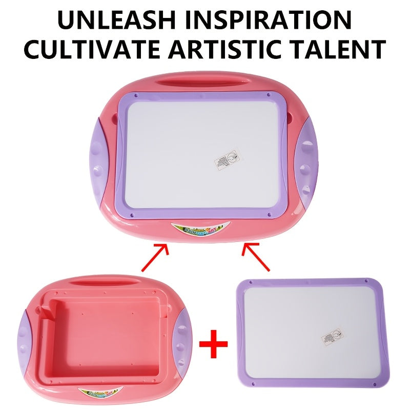 Educational Drawing Board for Kids – Double-Sided with Magnetic Numbers and Letters for Creative Learning