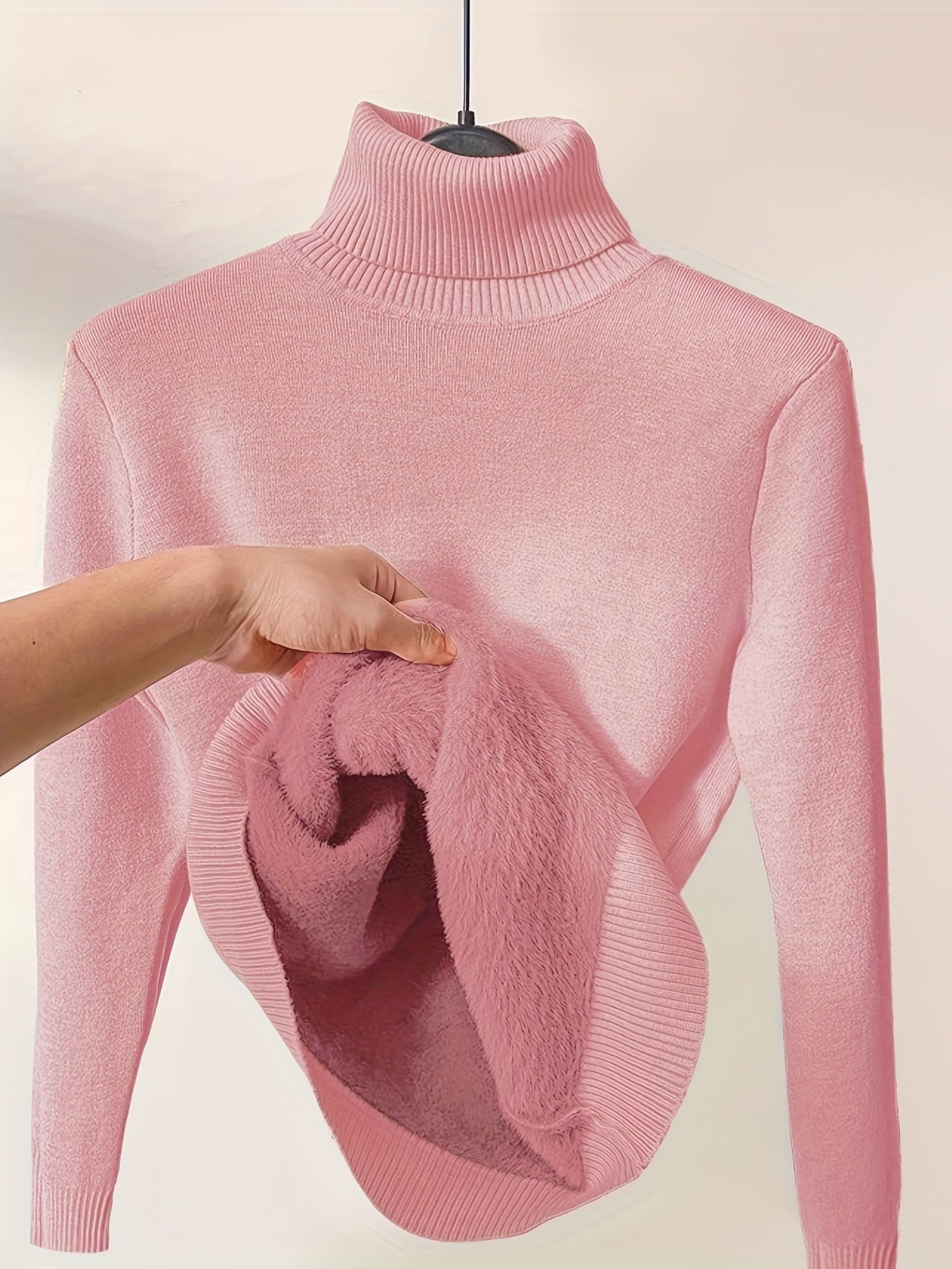 Thermal Turtleneck Sweater - Comfortable and Warm for Cold Days