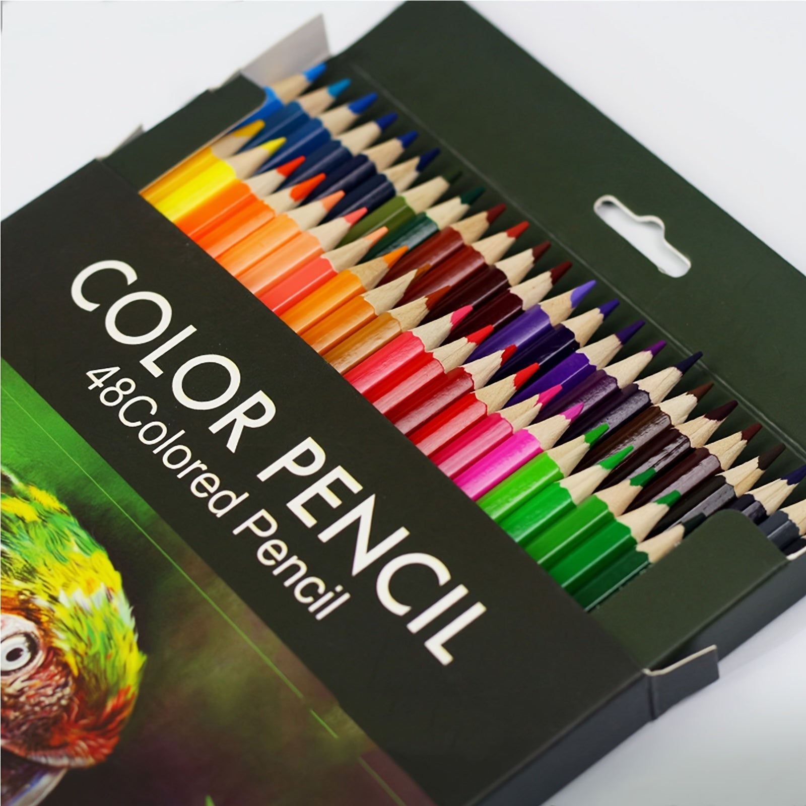 Set of 48 Colored Pencils – Professional Quality for Drawing and Painting Projects