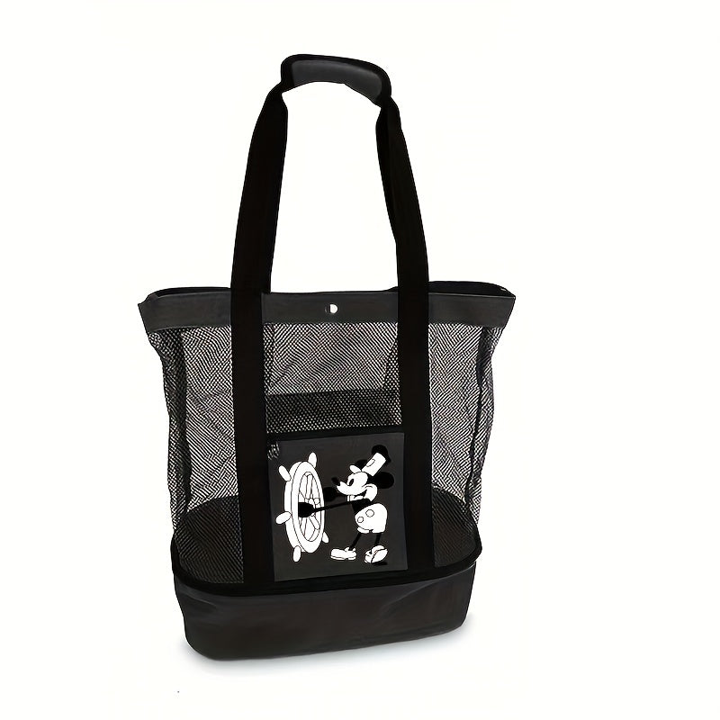 Mickey Mouse Beach Bag – Lightweight and Practical with Double Layer for Extra Protection