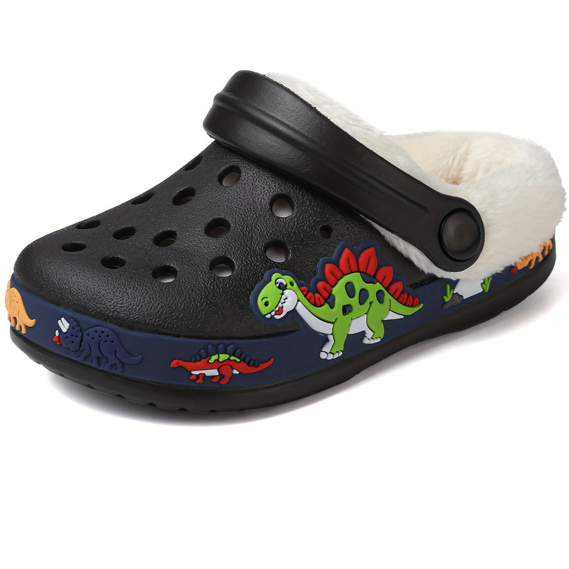Playful Warmth Clogs for Kids - Soft and Comfortable for Indoors