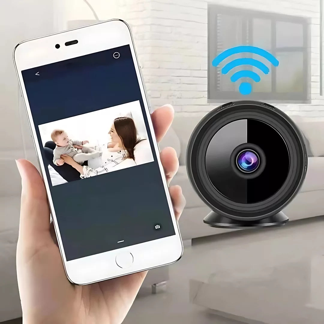 Compact WiFi Security Camera – Smart and Discreet