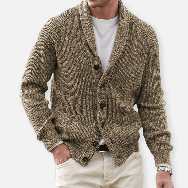 Stylish Men's Cardigan - Comfortable and Timeless