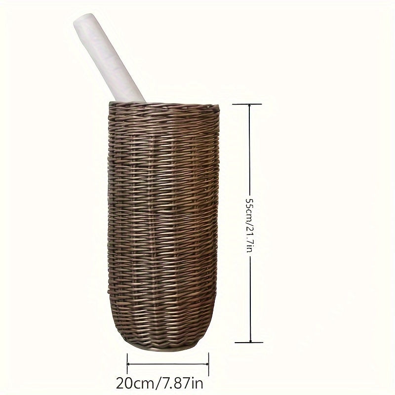 Vintage Handwoven Willow Basket - Stylish and Functional for Any Home