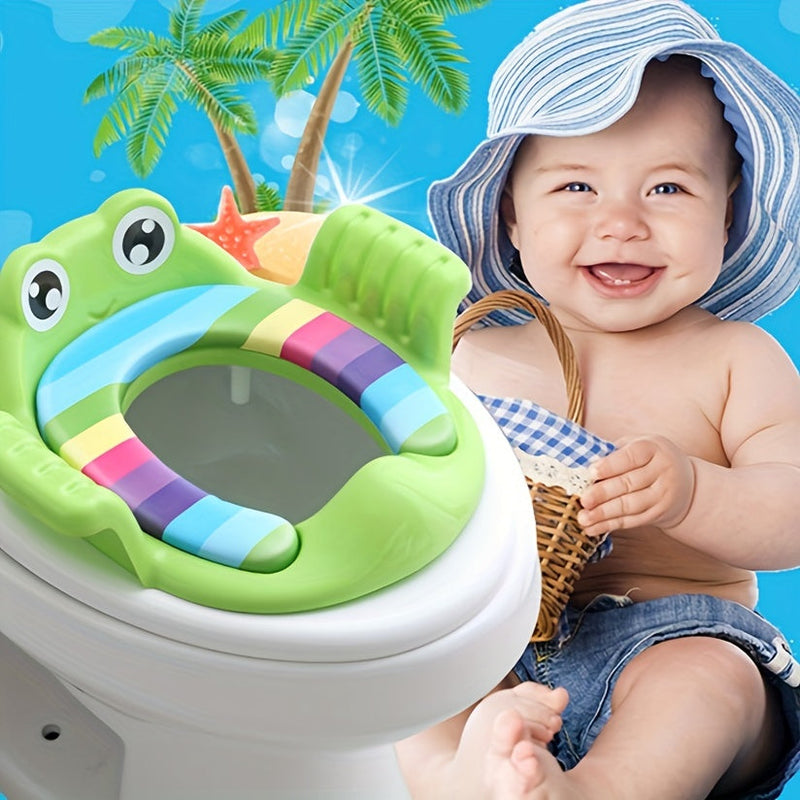 Frog Toilet Seat - Fun Potty Training for Kids