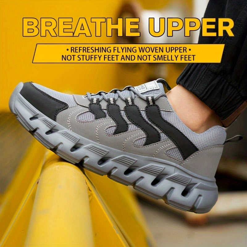 Titan Pro Safety Sneakers – Lightweight, Breathable, and Durable for Work and Leisure